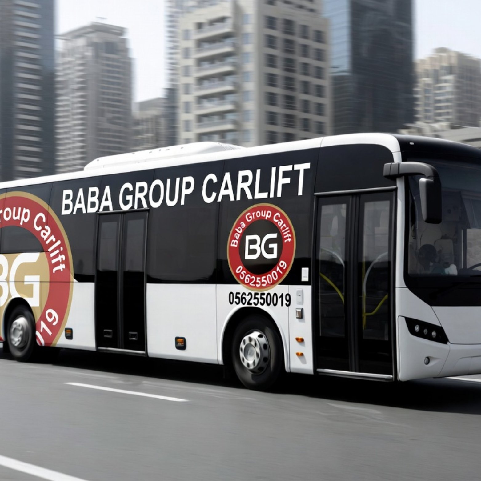 Modern and well-maintained vehicles