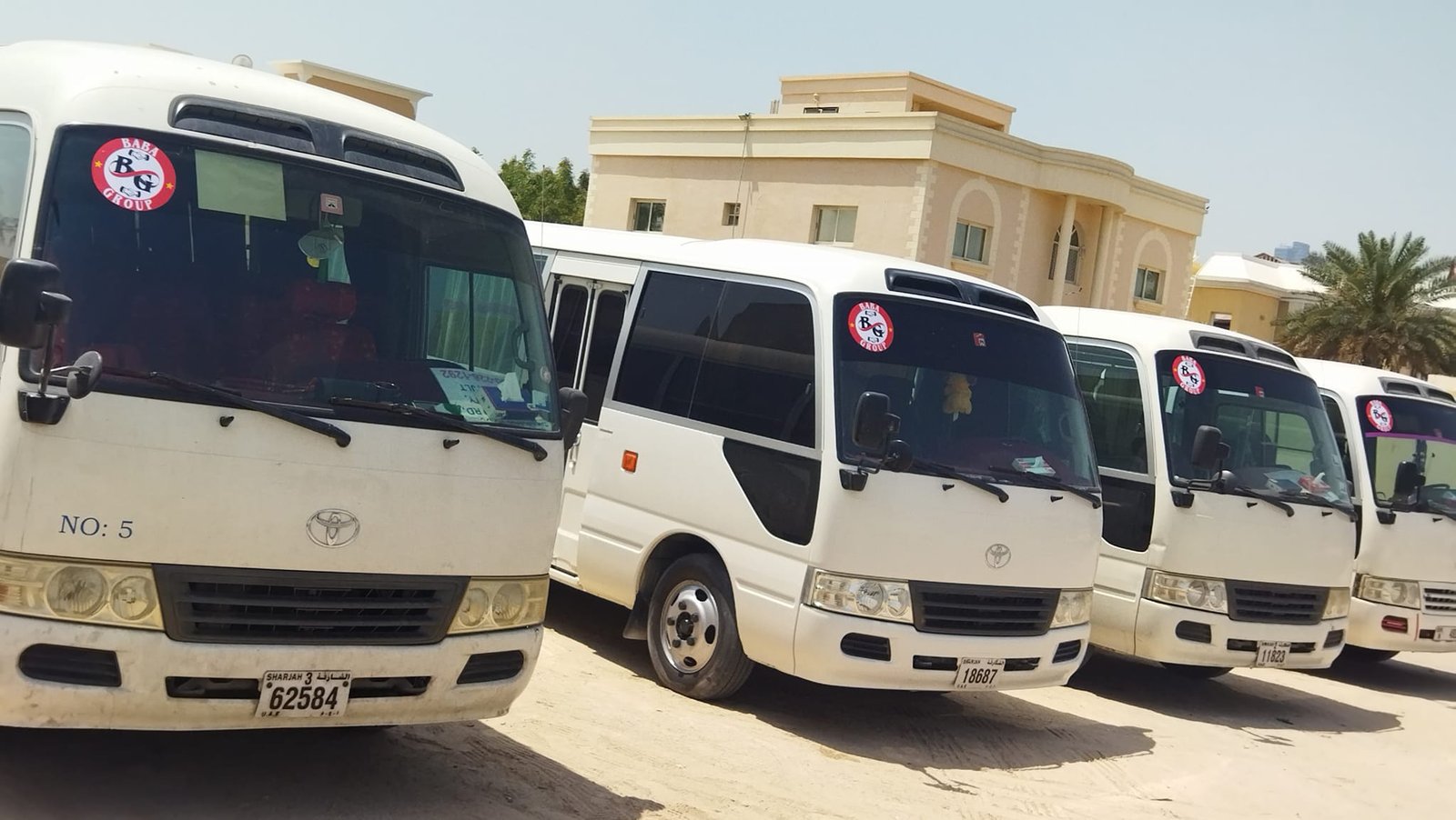 Daily Car Lift Toyota Hiace and Coaster fleet