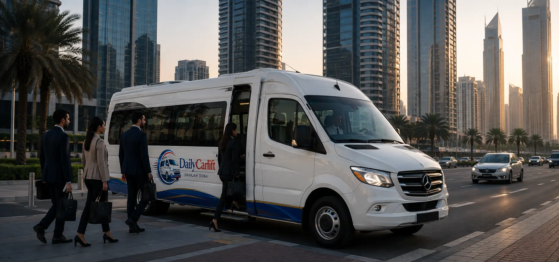 DailyCarlift office transport from Sharjah to Dubai