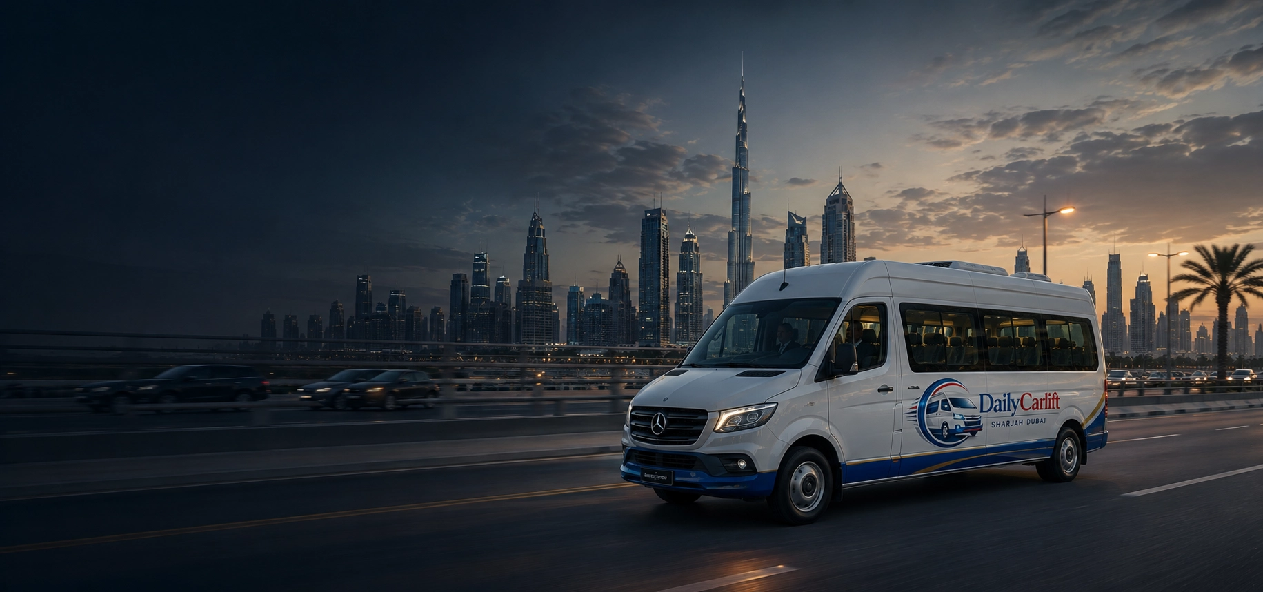 DailyCarlift popular routes from Sharjah to Dubai